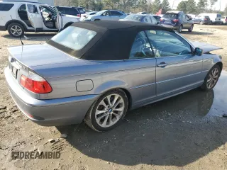 2006 BMW 3 Series 330Ci with VIN WBABW534X6PJ97811, listed as a Copart auction lot 46282155 with 232,354 mi miles and Clean Title. Bid and sale history available at carsss.com. Image 3.