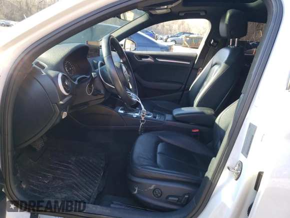 2018 Audi A3 Sedan Premium Plus with VIN WAUJ8GFF2J1036914, listed as a Copart auction lot 46008704 with 69,513 mi miles. Bid and sale history available at carsss.com. Image 7.