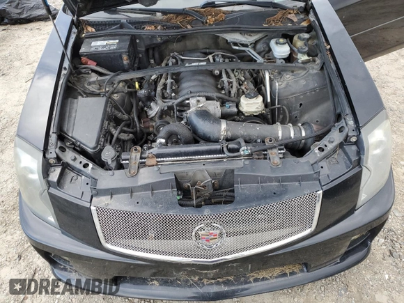 2005 Cadillac CTS-V z VIN 1G6DN56S950172241, wystawiony jako Copart lot #87269614 z przebiegiem 229 756 mil mil oraz Czysty tytuł • Clean title. Historia ofert i sprzedaży dostępna na DreamBid. Obrazek 11.