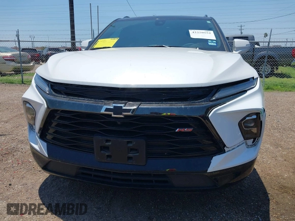 2024 Chevrolet Blazer RS with VIN 3GNKBERS5RS180321, listed as a IAAI auction lot 42259552 with 21,356 mi miles and . Bid and sale history available at DreamBid. Image 13.