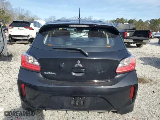 2024 Mitsubishi Mirage ES with VIN ML32AUHJ8RH010321, listed as a Copart auction lot 88721085 with 15,190 mi miles and Non Repairable. Bid and sale history available at carsss.com. Image 6.