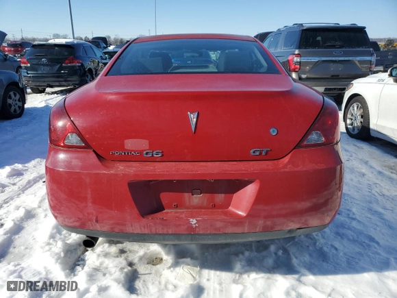 2007 Pontiac G6 GT with VIN 1G2ZH18N474215958, listed as a Copart auction lot 88867105 with NaN miles and Salvage Title. Bid and sale history available at carsss.com. Image 6.
