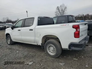 2021 Chevrolet Silverado 1500 Work Truck with VIN 1GCPYAEH8MZ211105, listed as a Copart auction lot 80907284 with 67,016 mi miles and Salvage Title. Bid and sale history available at DreamBid. Image 2.