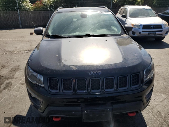 2020 Jeep Compass Trailhawk with VIN 3C4NJDDBXLT159315, listed as a Copart auction lot 66759685 with 99,806 mi miles and Clean title. Bid and sale history available at DreamBid. Image 5.