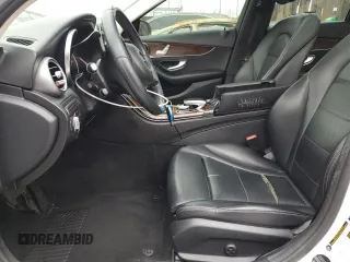 2016 Mercedes-Benz C 300 with VIN 55SWF4JB3GU155989, listed as a Copart auction lot 61872425 with 132,637 mi miles and Salvage title. Bid and sale history available at DreamBid. Image 7.