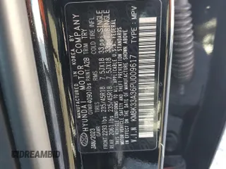 2023 Hyundai Kona N Line with VIN KM8K33A36PU009617, listed as a Copart auction lot 48680855 with 39,012 mi miles and Salvage Title. Bid and sale history available at carsss.com. Image 13.