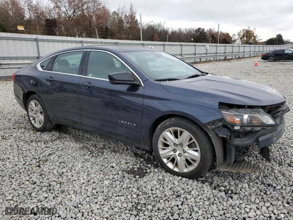 2016 Chevrolet Impala LS with VIN 2G11Z5SA2G9195492, listed as a Copart auction lot 84072454 with 82,701 mi miles and Salvage Title. Bid and sale history available at carsss.com. Image 4.