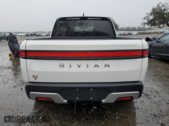 2023 Rivian R1T Adventure with VIN 7FCTGAAA2PN021915, listed as a Copart auction lot 46351415 with Not Provided miles and Non Repairable. Bid and sale history available at carsss.com. Image 6.