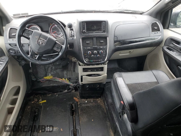 2020 Dodge Grand Caravan SXT with VIN 2C7WDGCG0LR166483, listed as a Copart auction lot 53637964 with 53,839 mi miles and Salvage Title. Bid and sale history available at DreamBid. Image 8.