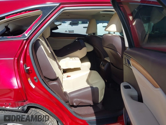 2018 Lexus RX with VIN JTJGZKCA9J2003227, listed as a IAAI auction lot 41793170 with 97,907 mi miles. Bid and sale history available at carsss.com. Image 8.