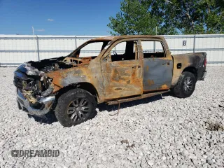 2019 Ram 1500 Big Horn with VIN 1C6SRFFT4KN794615, listed as a Copart auction lot 62704435 with Not provided miles and Salvage title. Bid and sale history available at DreamBid. Image 1.