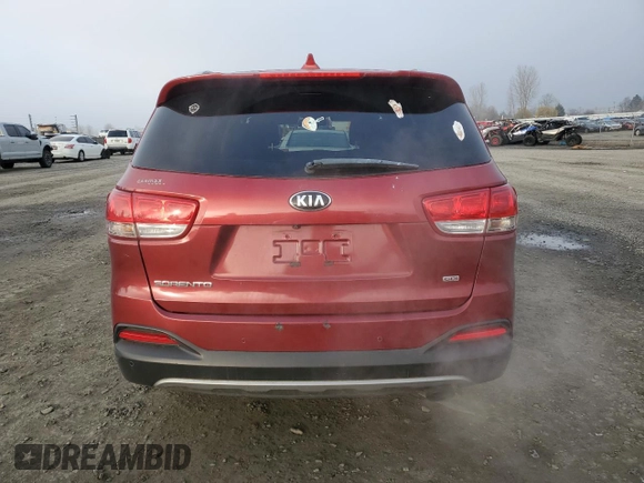 2017 Kia Sorento EX with VIN 5XYPHDA13HG253504, listed as a Copart auction lot 82929634 with 146,051 mi miles and Salvage Title. Bid and sale history available at carsss.com. Image 6.