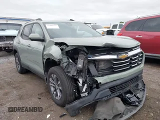 2025 Chevrolet Equinox AWD LT with VIN 3GNAXPEG0SL114558, listed as a IAAI auction lot 42306757 with 18,049 mi miles and . Bid and sale history available at DreamBid. Image 6.
