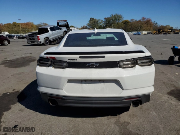2020 Chevrolet Camaro 1LT with VIN 1G1FB1RS2L0143348, listed as a Copart auction lot 76289234 with 0 mi miles and Salvage Title. Bid and sale history available at carsss.com. Image 6.