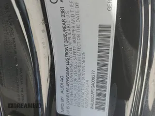 2016 Audi A5 Premium Plus с VIN WAUM2AFR1GA009377, выставлен на аукционе Copart как лот 50077625 с пробегом 90 913 миль миль и Чистый • Clean title. История ставок и продаж доступна на DreamBid. Изображение 12.