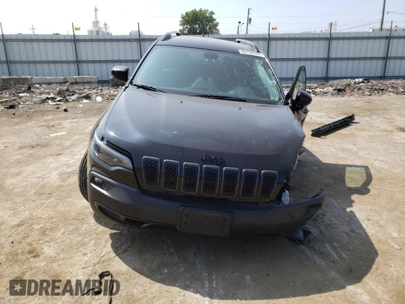 2020 Jeep Cherokee Latitude with VIN 1C4PJMCX4LD578174, listed as a Copart auction lot 68706444 with 75,059 mi miles and Salvage Title. Bid and sale history available at carsss.com. Image 5.