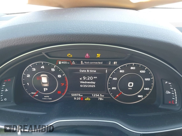 2019 Audi Q7 Premium Plus with VIN WA1LAAF77KD012284, listed as a IAAI auction lot 42587290 with 50,976 mi miles and . Bid and sale history available at DreamBid. Image 7.