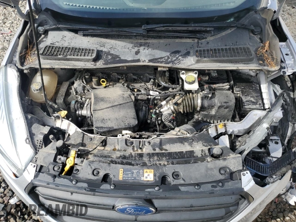 2017 Ford Escape S with VIN 1FMCU0F77HUB28886, listed as a Copart auction lot 47661035 with 88,435 mi miles and Salvage Title. Bid and sale history available at carsss.com. Image 11.