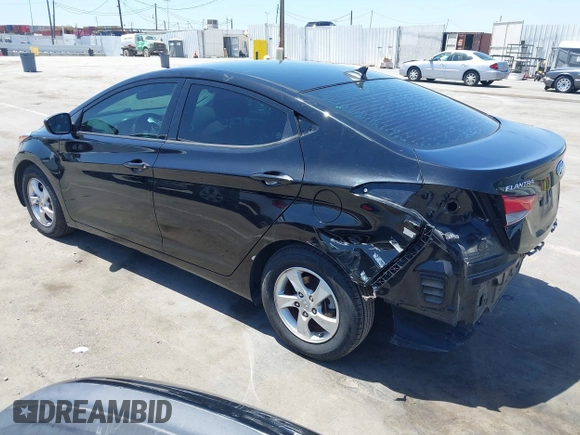 2015 Hyundai Elantra SE z VIN 5NPDH4AE1FH595805, wystawiony jako IAAI lot #42509562 z przebiegiem 115 460 mil mil oraz . Historia ofert i sprzedaży dostępna na DreamBid. Obrazek 3.