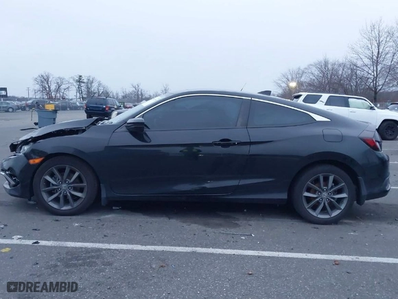 2019 Honda Civic Coupe EX with VIN 2HGFC3B36KH357046, listed as a IAAI auction lot 41251475 with 38,329 mi miles. Bid and sale history available at carsss.com. Image 14.