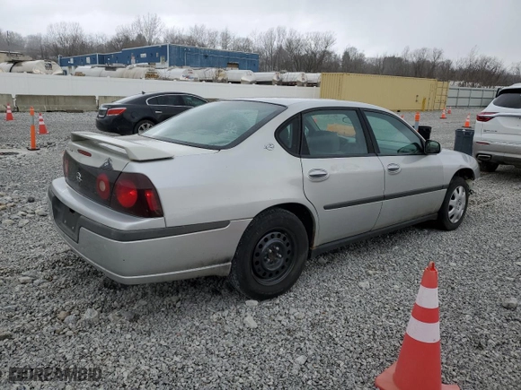 2003 Chevrolet Impala with VIN 2G1WF52E139364042, listed as a Copart auction lot 49975815 with 300,320 mi miles and Salvage Title. Bid and sale history available at carsss.com. Image 3.