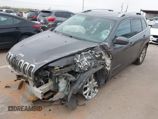 2018 Jeep Cherokee Latitude Plus with VIN 1C4PJLLX7JD524181, listed as a IAAI auction lot 42260205 with Not provided miles and . Bid and sale history available at DreamBid. Image 17.