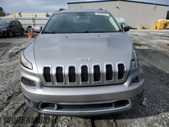 2016 Jeep Cherokee Limited z VIN 1C4PJLDB2GW164852, wystawiony jako Copart lot #55639245 z przebiegiem 161 841 mil mil oraz Szkoda całkowita • Salvage title. Historia ofert i sprzedaży dostępna na DreamBid. Obrazek 5.