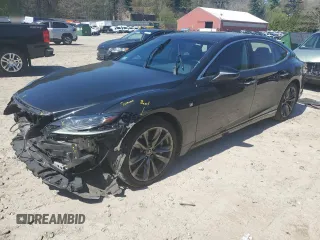 2018 Lexus LS 500 z VIN JTHC51FF4J5000800, wystawiony jako Copart lot #54574675 z przebiegiem Nie podano mil oraz Szkoda całkowita • Salvage title. Historia ofert i sprzedaży dostępna na DreamBid. Obrazek 1.