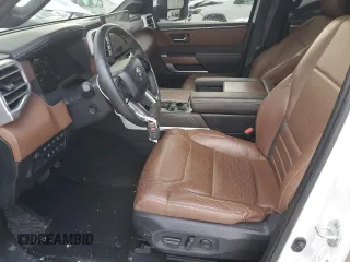 2022 Toyota Tundra 1794 Edition with VIN 5TFMA5DB8NX045547, listed as a Copart auction lot 42543985 with 39,256 mi miles and Clean title. Bid and sale history available at DreamBid. Image 7.