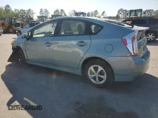 2012 Toyota Prius One with VIN JTDKN3DU3C1538215, listed as a Copart auction lot 51910425 with 81,409 mi miles and Salvage Title. Bid and sale history available at carsss.com. Image 2.