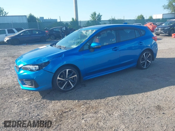 2020 Subaru Impreza Special Sports with VIN 4S3GTAM69L3719891, listed as a IAAI auction lot 42573525 with 148,704 mi miles and . Bid and sale history available at DreamBid. Image 16.