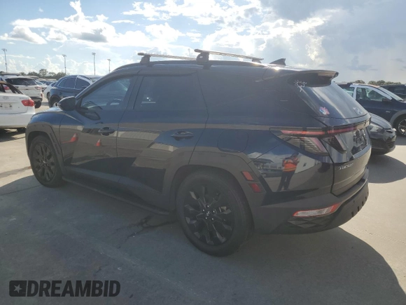 2022 Hyundai Tucson N Line with VIN KM8JF3AE5NU160322, listed as a Copart auction lot 73848804 with 0 mi miles and Non Repairable. Bid and sale history available at carsss.com. Image 2.