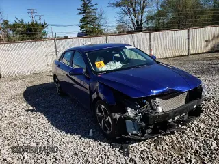2022 Hyundai Elantra SEL z VIN KMHLN4AG9NU341703, wystawiony jako Copart lot #55013655 z przebiegiem 51 695 mil mil oraz Szkoda całkowita • Salvage title. Historia ofert i sprzedaży dostępna na DreamBid. Obrazek 13.