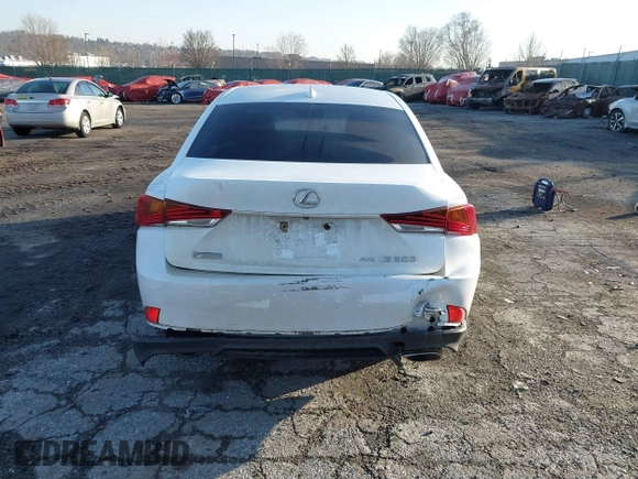 2017 Lexus IS 300 z VIN JTHCM1D29H5016424, wystawiony jako IAAI lot #41814902 z przebiegiem 72 447 mil mil oraz . Historia ofert i sprzedaży dostępna na DreamBid. Obrazek 6.
