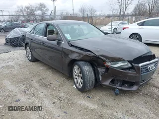 2011 Audi A4 Premium Plus z VIN WAUFFAFL6BA097375, wystawiony jako IAAI lot #41967299 z przebiegiem 107 499 mil mil oraz . Historia ofert i sprzedaży dostępna na DreamBid. Obrazek 1.