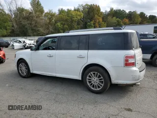 2017 Ford Flex SEL with VIN 2FMGK5C87HBA03846, listed as a Copart auction lot 78281354 with 141,874 mi miles and Salvage Title. Bid and sale history available at carsss.com. Image 2.
