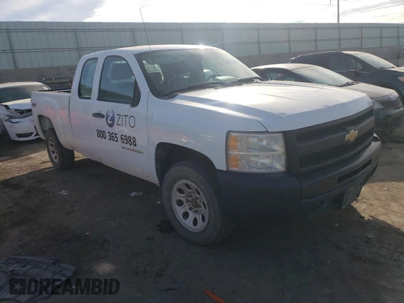 2011 Chevrolet Silverado 1500 Work Truck with VIN 1GCRKPE30BZ331169, listed as a Copart auction lot 87216014 with 208,475 mi miles and Clean Title. Bid and sale history available at DreamBid. Image 4.