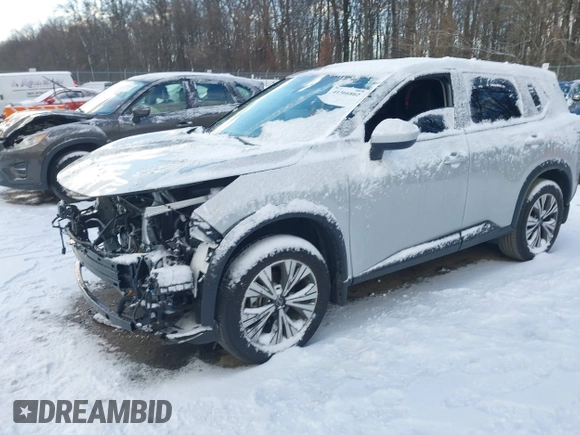 2023 Nissan Rogue SV with VIN JN8BT3BB5PW360294, listed as a IAAI auction lot 41366802 with 17,200 mi miles and . Bid and sale history available at carsss.com. Image 19.