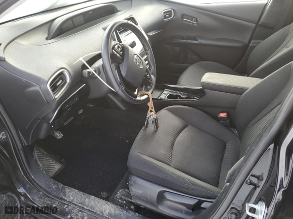 2020 Toyota Prius Prime LE with VIN JTDKARFP2L3152041, listed as a Copart auction lot 44219255 with 90,648 mi miles and Salvage Title. Bid and sale history available at carsss.com. Image 7.