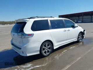 2017 Toyota Sienna SE with VIN 5TDXZ3DC8HS871148, listed as a IAAI auction lot 42035137 with 124,126 mi miles and . Bid and sale history available at DreamBid. Image 4.
