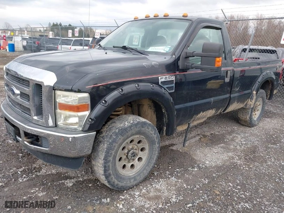 2010 Ford Super Duty F-250 SRW XL with VIN 1FTNF2B58AEA11843, listed as a IAAI auction lot 41853502 with 139,625 mi miles. Bid and sale history available at carsss.com. Image 2.