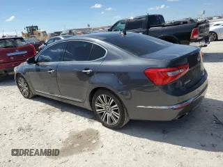 2014 Kia Cadenza Premium with VIN KNALN4D71E5133001, listed as a Copart auction lot 73171624 with 136,539 mi miles and Clean Title. Bid and sale history available at carsss.com. Image 2.