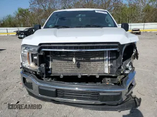 2020 Ford F-150 XL with VIN 1FTEX1C52LKF57905, listed as a Copart auction lot 52143765 with 76,855 mi miles and Salvage Title. Bid and sale history available at DreamBid. Image 5.