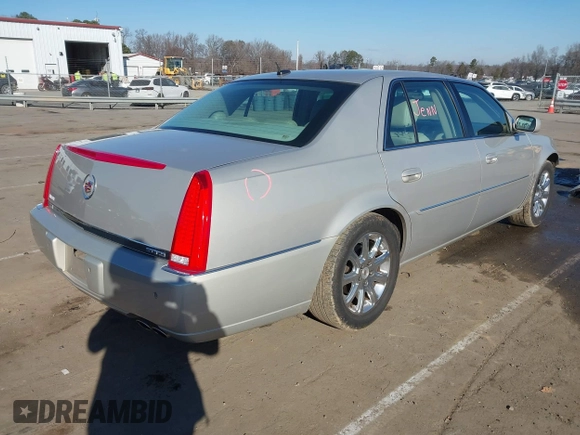 2008 Cadillac DTS w/1SD with VIN 1G6KD57Y38U189319, listed as a IAAI auction lot 41314470 with 138,106 mi miles. Bid and sale history available at carsss.com. Image 4.