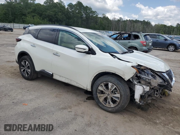 2023 Nissan Murano SV z VIN 5N1AZ2BS0PC103167, wystawiony jako Copart lot #59953675 z przebiegiem 60 448 mil mil oraz Szkoda całkowita • Salvage title. Historia ofert i sprzedaży dostępna na DreamBid. Obrazek 4.