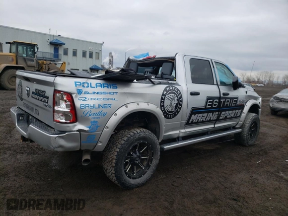 2017 Ram 2500 Tradesman with VIN 3C6UR5CL6HG571808, listed as a Copart auction lot 52703345 with 135,981 mi miles and Salvage title. Bid and sale history available at DreamBid. Image 3.