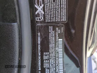 2014 BMW 4 Series 428i xDrive with VIN WBA3N5C5XEK197125, listed as a Copart auction lot 61823835 with 206,902 mi miles and Salvage title. Bid and sale history available at DreamBid. Image 12.