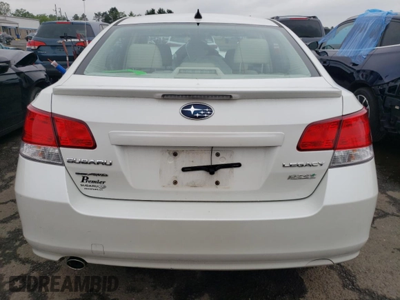 2011 Subaru Legacy Limited Power Moon with VIN 4S3BMBK6XB3216319, listed as a Copart auction lot 60756915 with 70,448 mi miles and Salvage title. Bid and sale history available at DreamBid. Image 6.