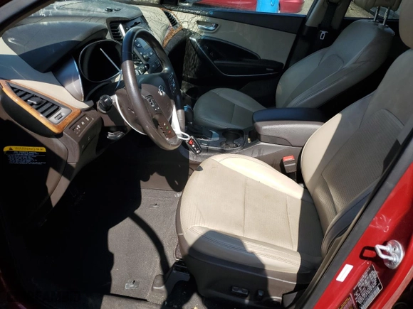 2013 Hyundai Santa Fe Sport with VIN 5XYZUDLB2DG003949, listed as a Copart auction lot 50675755 with 105,331 mi miles and Salvage Title. Bid and sale history available at carsss.com. Image 7.