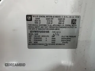 2010 Cadillac SRX Premium Collection with VIN 3GYFNFEY5AS581805, listed as a Copart auction lot 48716805 with 102,877 mi miles and Salvage title. Bid and sale history available at DreamBid. Image 13.